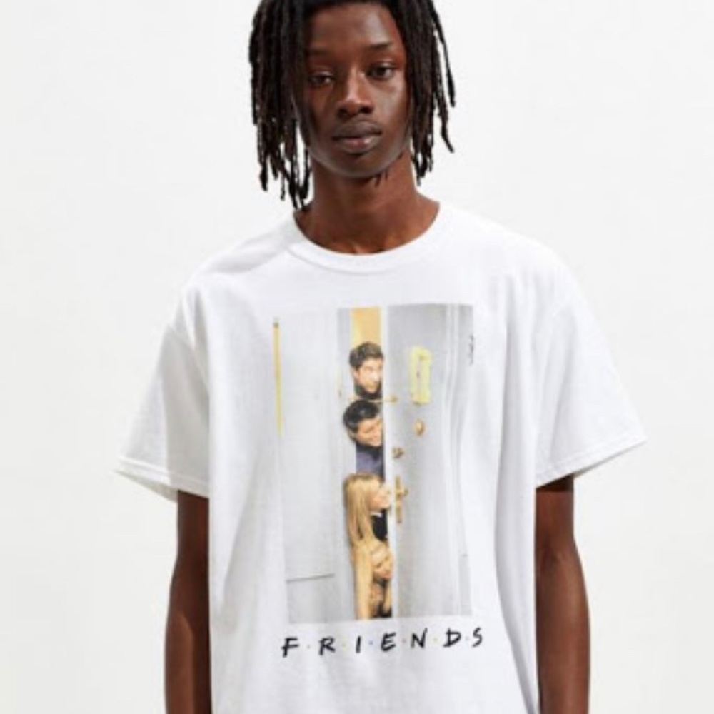 Oversized Friends Tee- URBAN OUTFITTERS